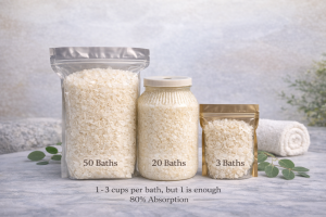 Magnesium Bath Flakes, alternate view 1