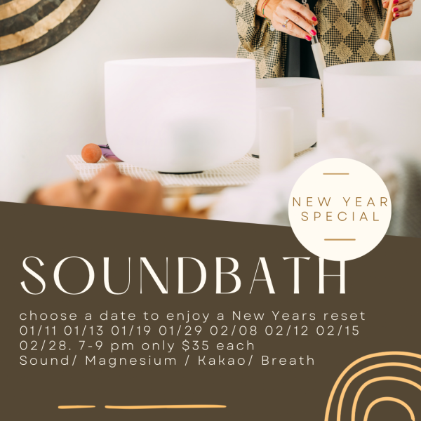 Winter 2025 Sound Bath 7-9 pm