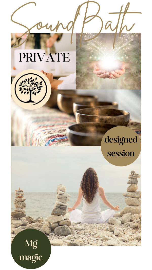 Intimate Private Sound Bath Experience for Two or Three