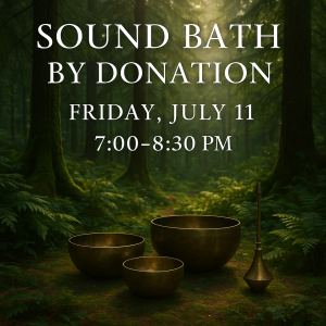 Sound Bath by donation
