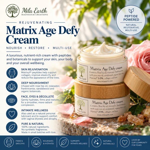 Mila Earth Matrix Age Defy cream with Matrixyl peptides