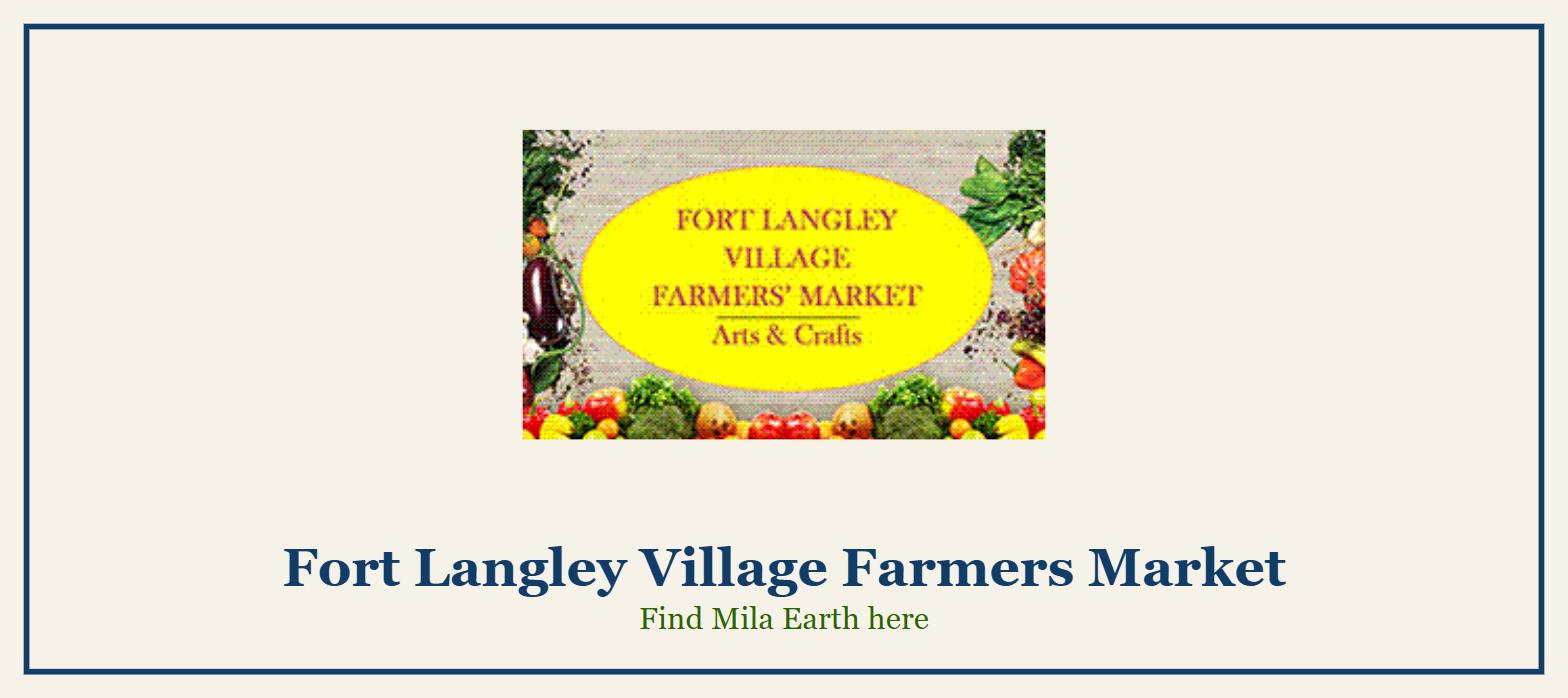 Fort Langley Village Farmers Market logo