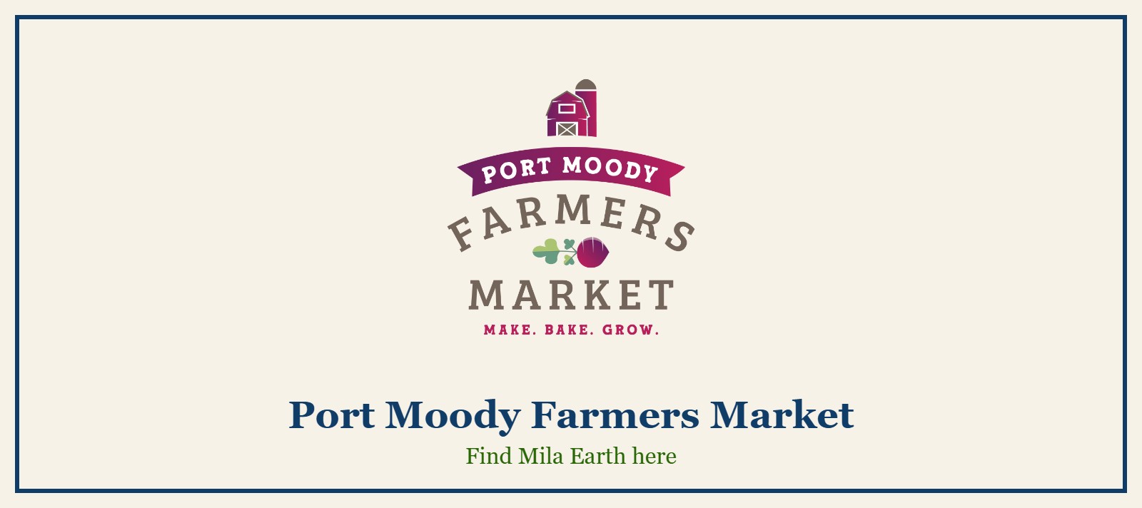 Port Moody Farmers Market logo
