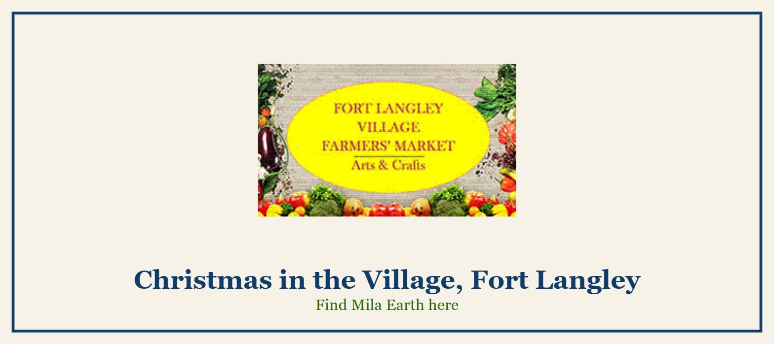 Christmas in the Village, Fort Langley logo